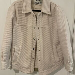 Acne Studios CreamTextured Jacket